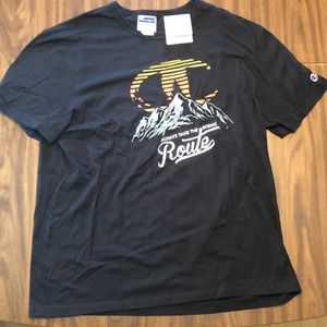 CHAMPION SCENIC V1 BLACK TEE LARGE